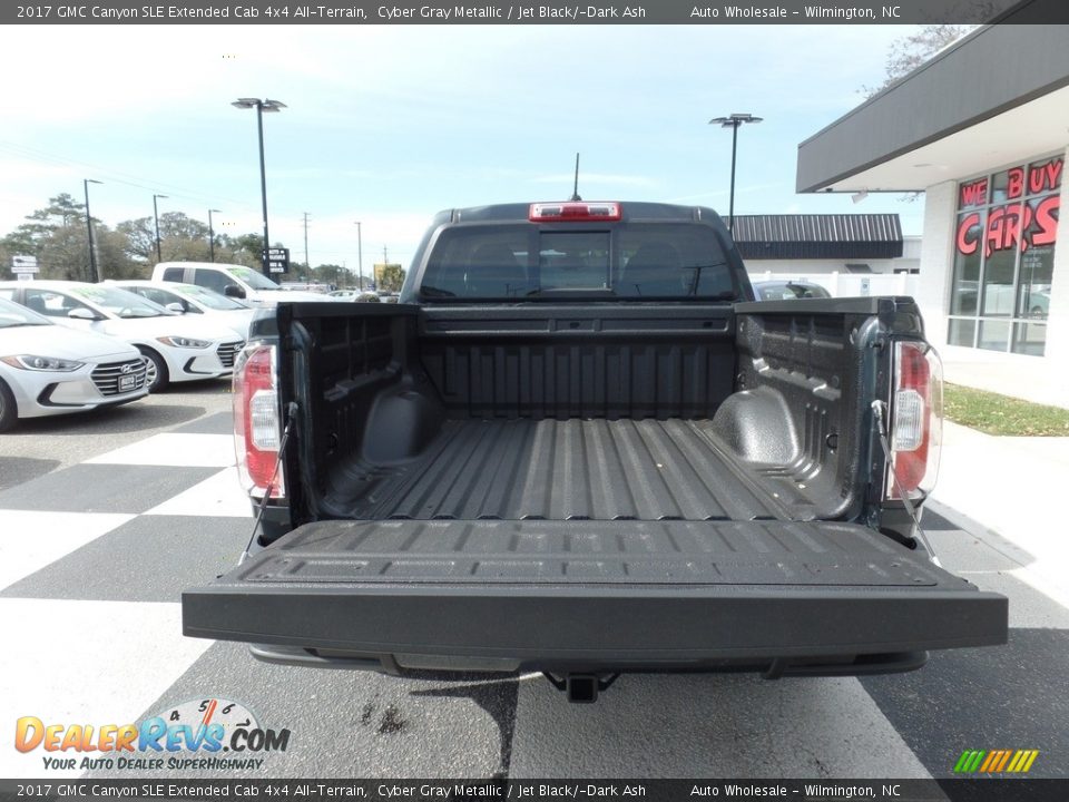 2017 GMC Canyon SLE Extended Cab 4x4 All-Terrain Cyber Gray Metallic / Jet Black/­Dark Ash Photo #5
