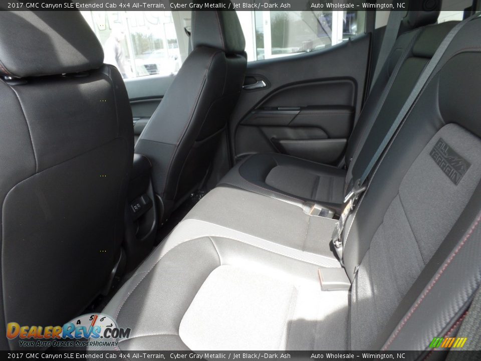 2017 GMC Canyon SLE Extended Cab 4x4 All-Terrain Cyber Gray Metallic / Jet Black/­Dark Ash Photo #12