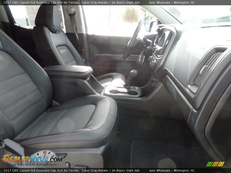 2017 GMC Canyon SLE Extended Cab 4x4 All-Terrain Cyber Gray Metallic / Jet Black/­Dark Ash Photo #13