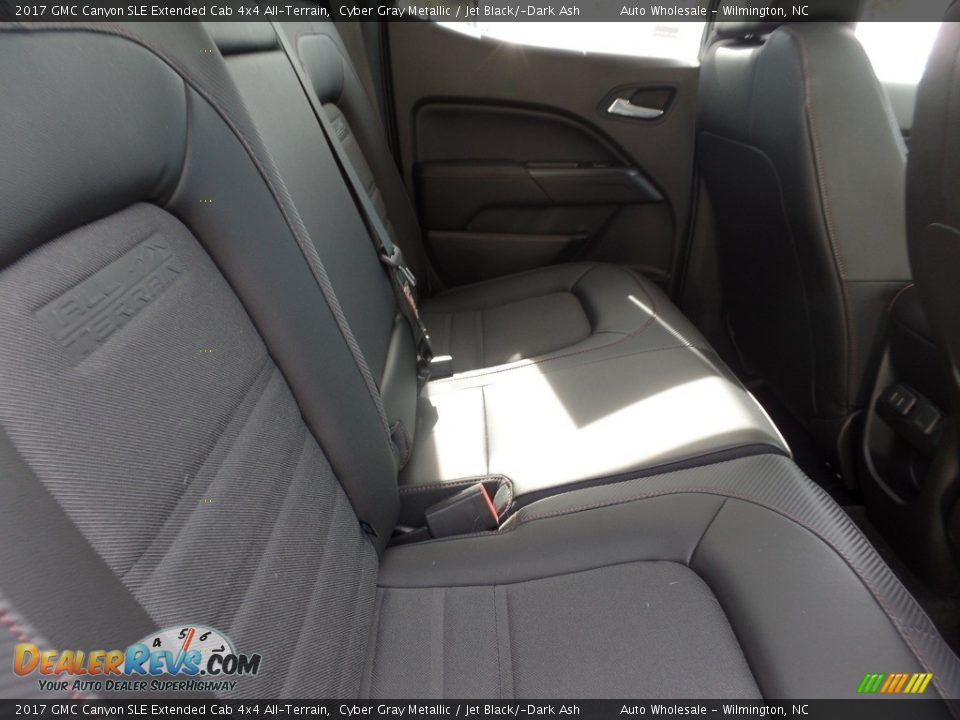 2017 GMC Canyon SLE Extended Cab 4x4 All-Terrain Cyber Gray Metallic / Jet Black/­Dark Ash Photo #14