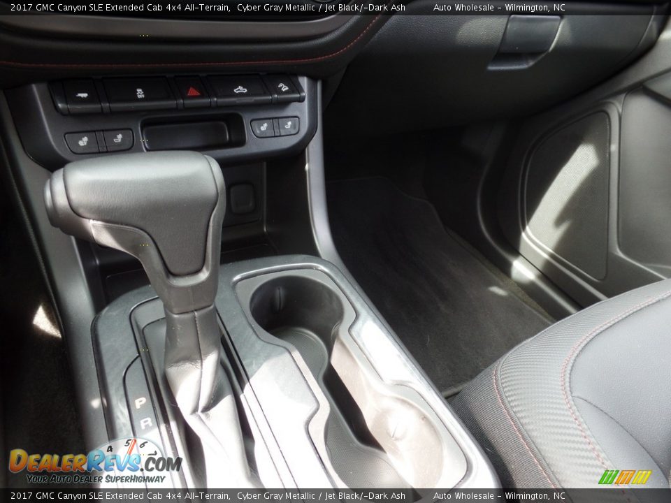 2017 GMC Canyon SLE Extended Cab 4x4 All-Terrain Cyber Gray Metallic / Jet Black/­Dark Ash Photo #18