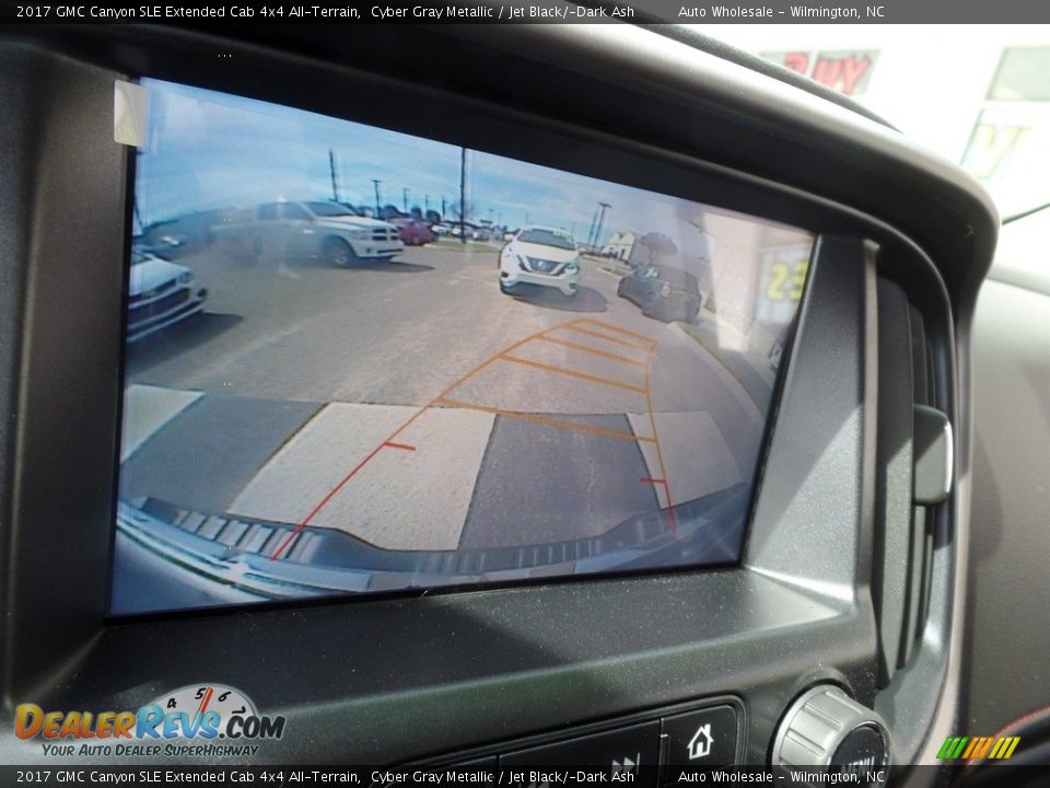 2017 GMC Canyon SLE Extended Cab 4x4 All-Terrain Cyber Gray Metallic / Jet Black/­Dark Ash Photo #19