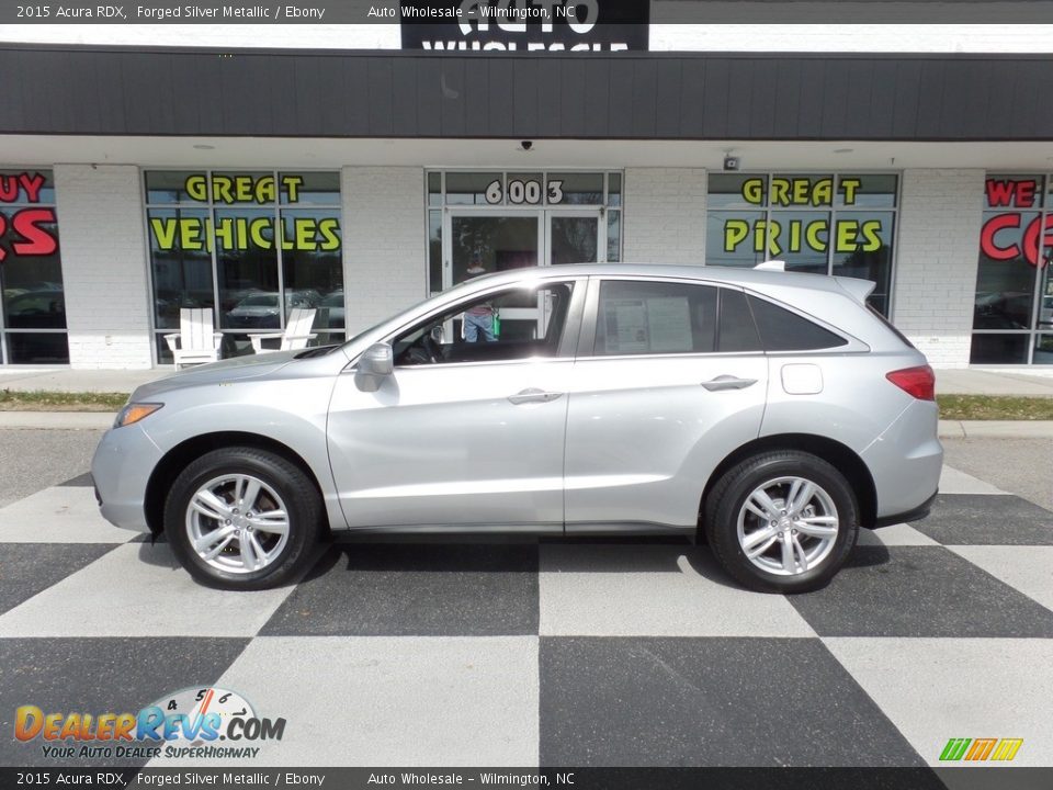 2015 Acura RDX Forged Silver Metallic / Ebony Photo #1