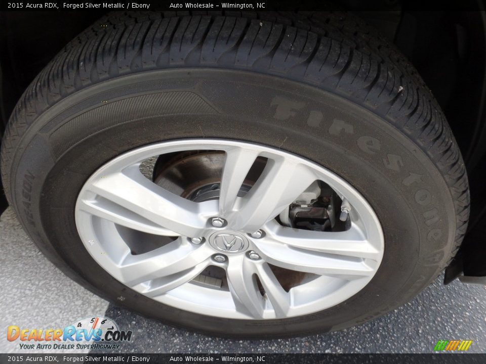 2015 Acura RDX Forged Silver Metallic / Ebony Photo #7
