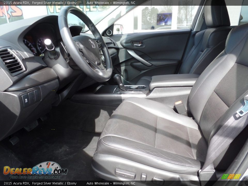 2015 Acura RDX Forged Silver Metallic / Ebony Photo #10