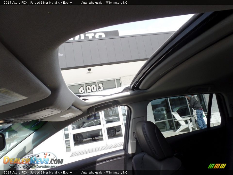 2015 Acura RDX Forged Silver Metallic / Ebony Photo #11