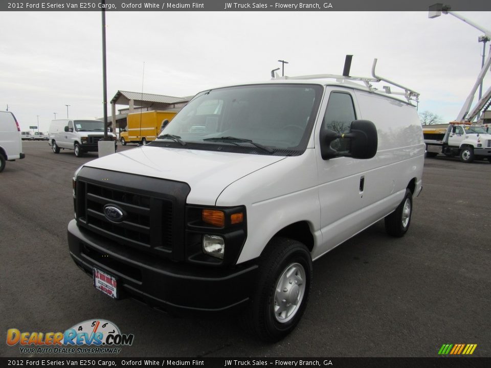 2012 Ford E Series Van E250 Cargo Oxford White / Medium Flint Photo #1