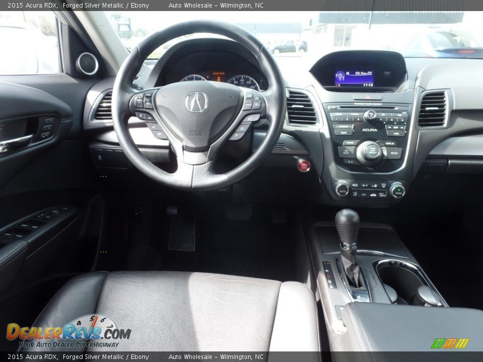 2015 Acura RDX Forged Silver Metallic / Ebony Photo #15