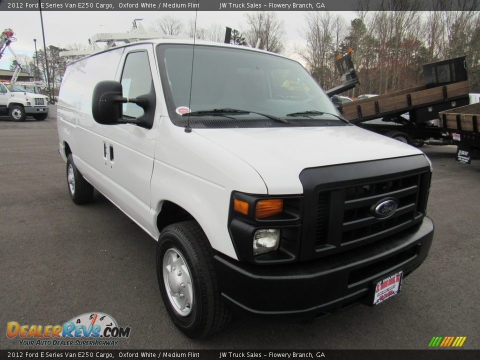 2012 Ford E Series Van E250 Cargo Oxford White / Medium Flint Photo #7