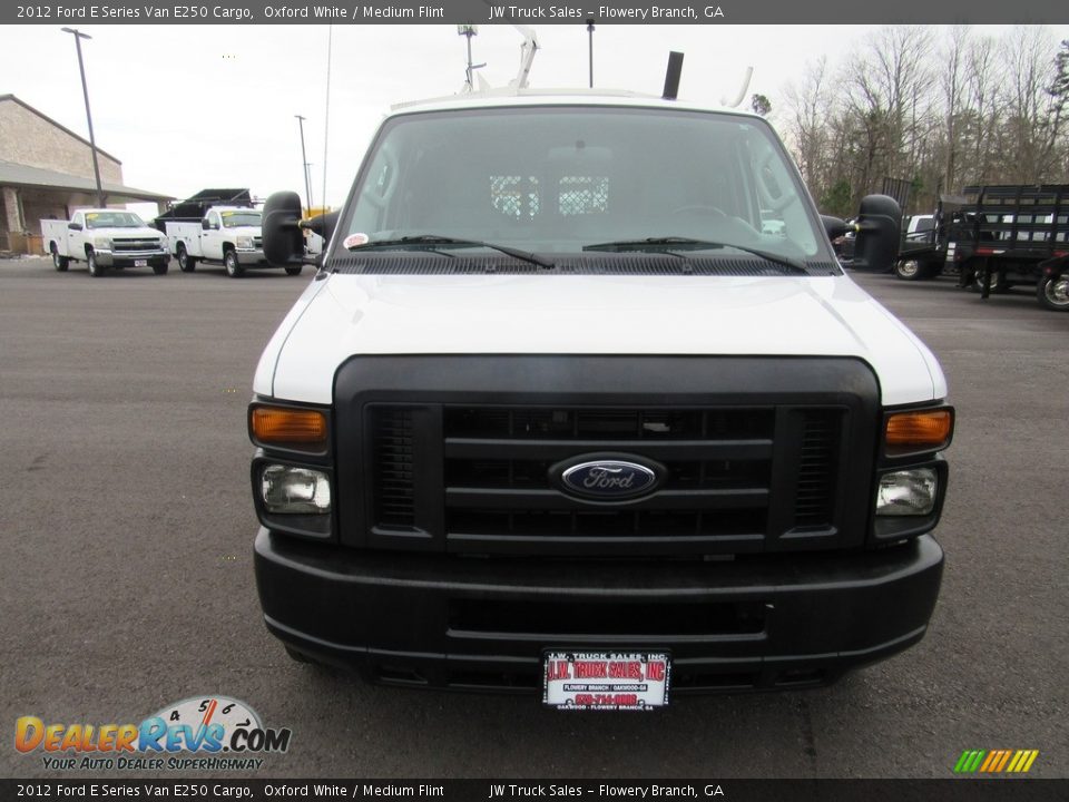 2012 Ford E Series Van E250 Cargo Oxford White / Medium Flint Photo #8