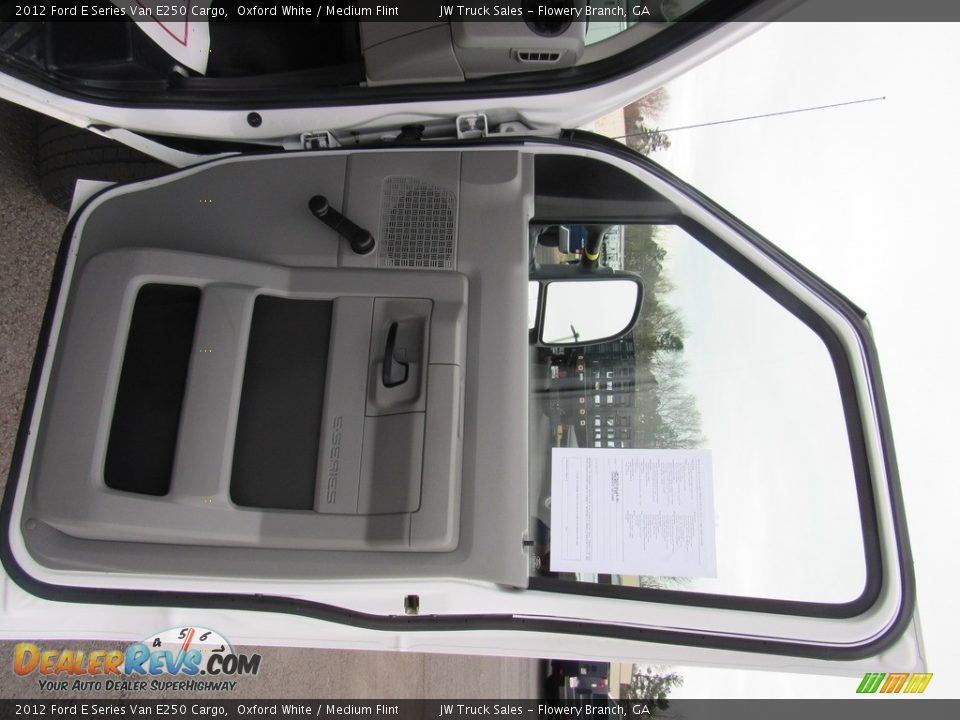 2012 Ford E Series Van E250 Cargo Oxford White / Medium Flint Photo #20