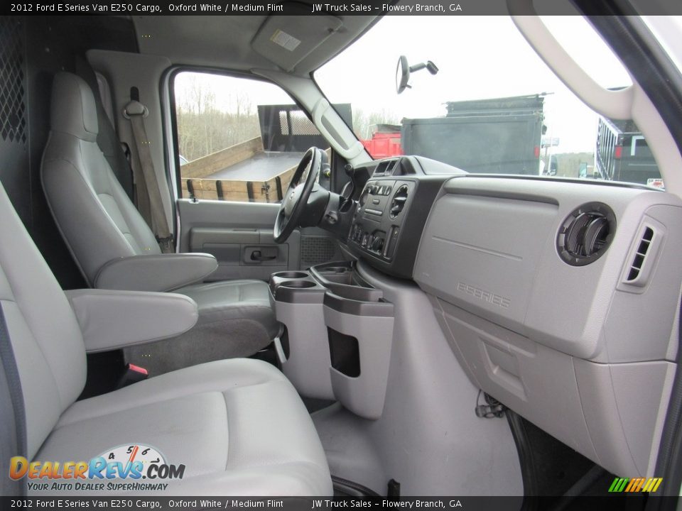 2012 Ford E Series Van E250 Cargo Oxford White / Medium Flint Photo #22