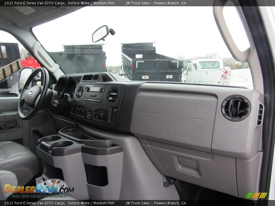2012 Ford E Series Van E250 Cargo Oxford White / Medium Flint Photo #23