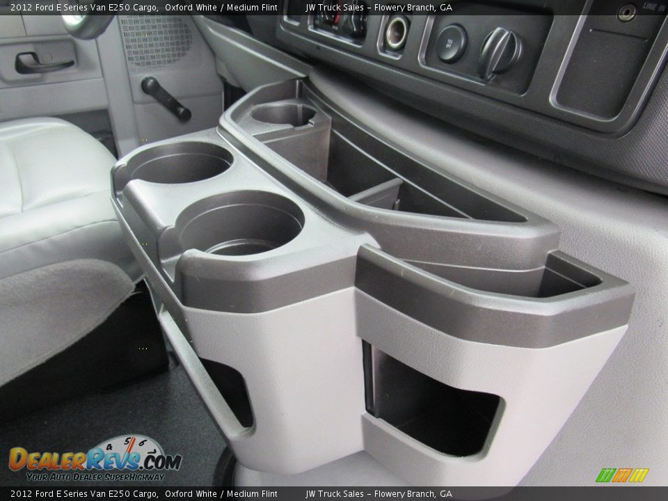 2012 Ford E Series Van E250 Cargo Oxford White / Medium Flint Photo #25
