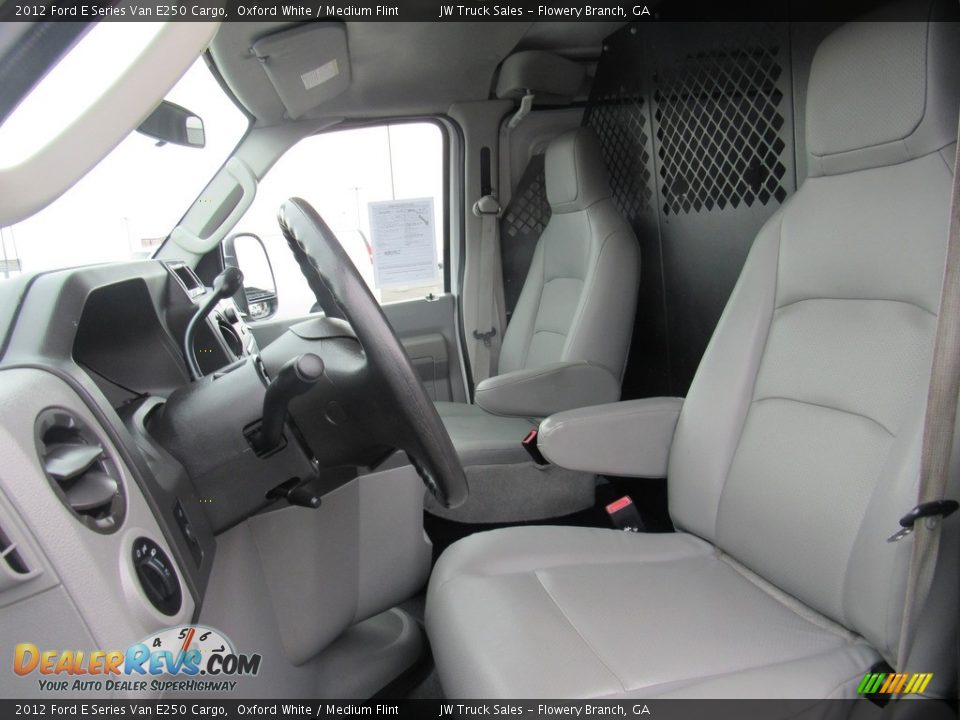 2012 Ford E Series Van E250 Cargo Oxford White / Medium Flint Photo #29