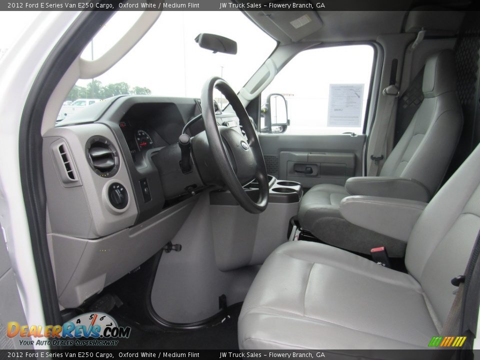 2012 Ford E Series Van E250 Cargo Oxford White / Medium Flint Photo #30