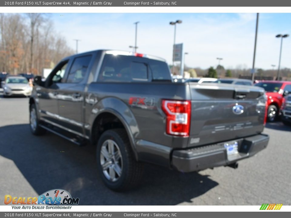 2018 Ford F150 XLT SuperCrew 4x4 Magnetic / Earth Gray Photo #25