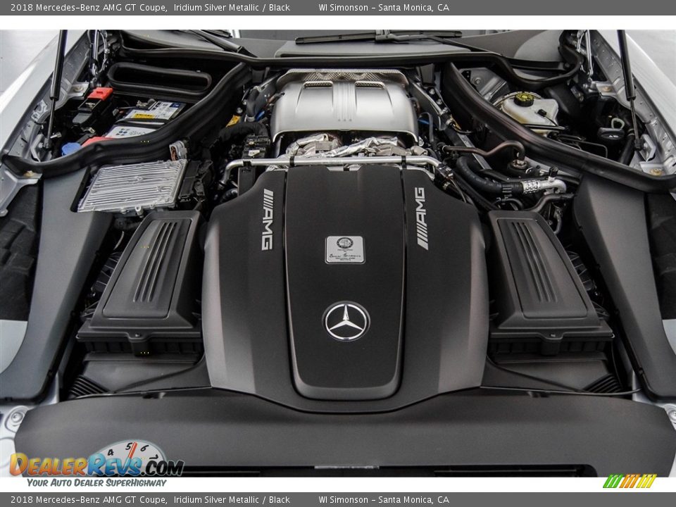 2018 Mercedes-Benz AMG GT Coupe 4.0 Liter AMG Twin-Turbocharged DOHC 32-Valve VVT V8 Engine Photo #8