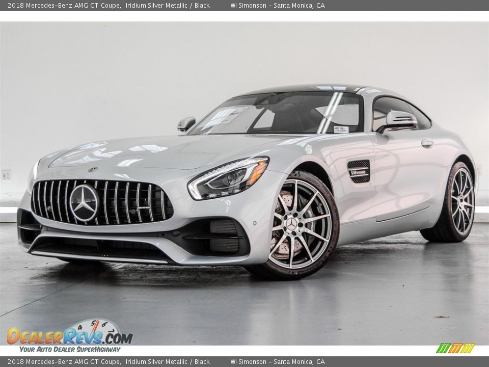Iridium Silver Metallic 2018 Mercedes-Benz AMG GT Coupe Photo #15