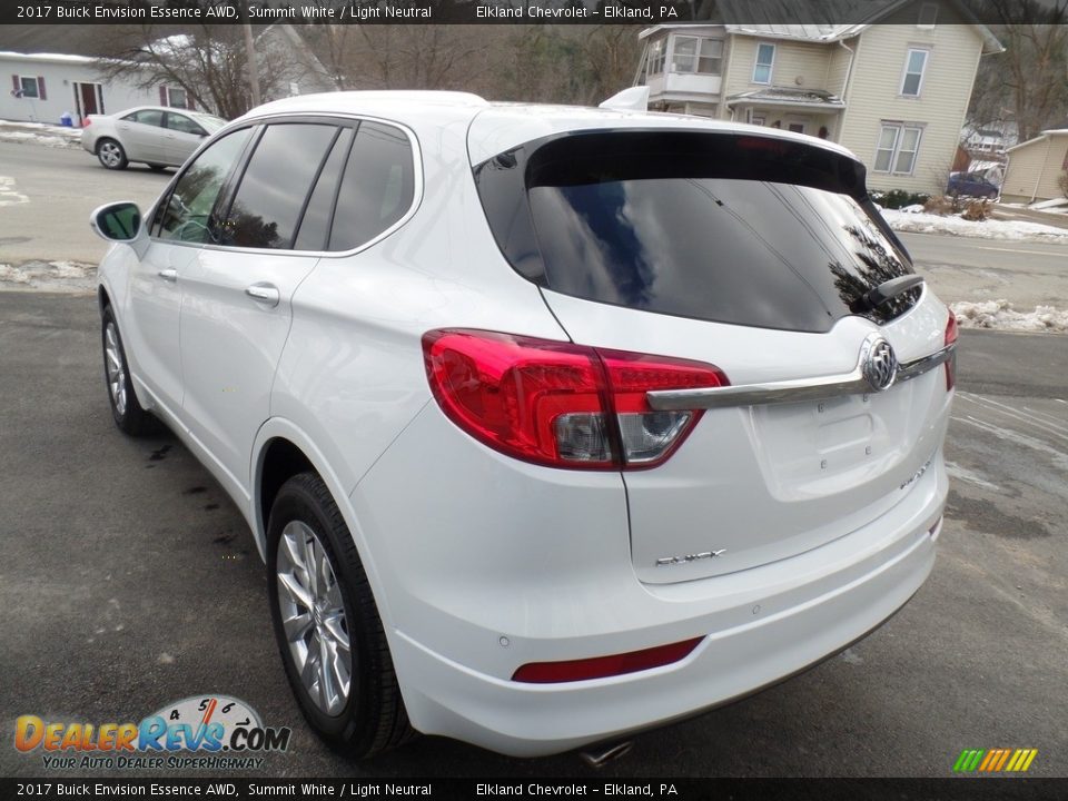 2017 Buick Envision Essence AWD Summit White / Light Neutral Photo #7