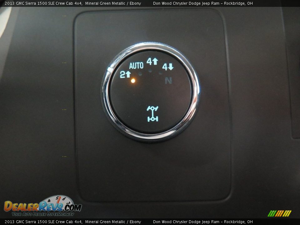 2013 GMC Sierra 1500 SLE Crew Cab 4x4 Mineral Green Metallic / Ebony Photo #2