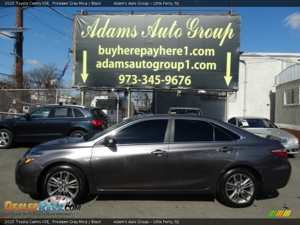 2015 Toyota Camry XSE Predawn Gray Mica / Black Photo #3