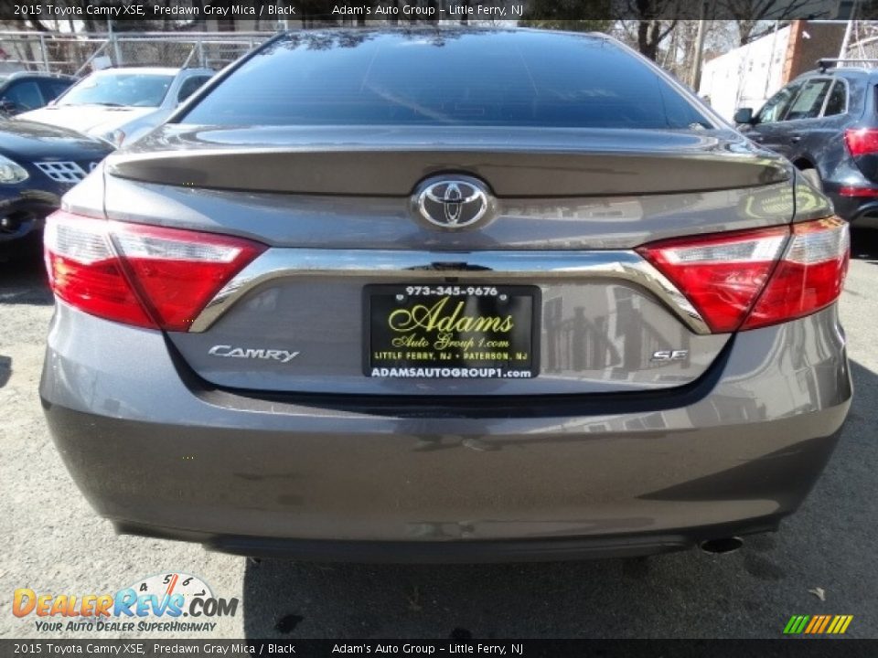 2015 Toyota Camry XSE Predawn Gray Mica / Black Photo #5