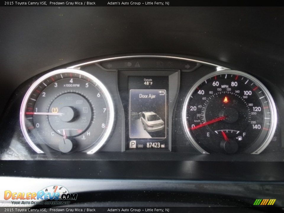 2015 Toyota Camry XSE Predawn Gray Mica / Black Photo #12