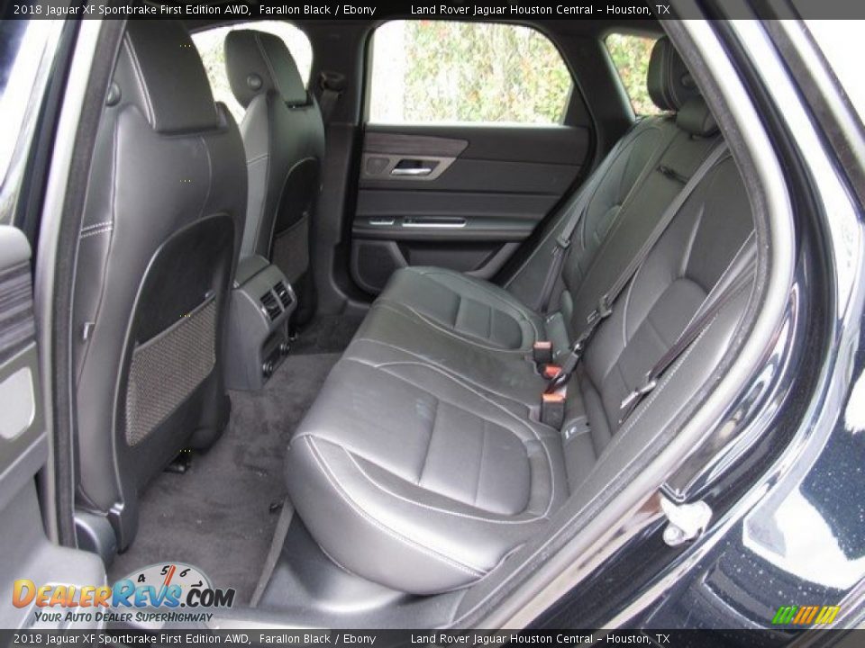 2018 Jaguar XF Sportbrake First Edition AWD Farallon Black / Ebony Photo #13