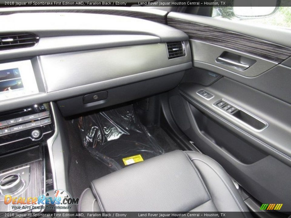 2018 Jaguar XF Sportbrake First Edition AWD Farallon Black / Ebony Photo #15