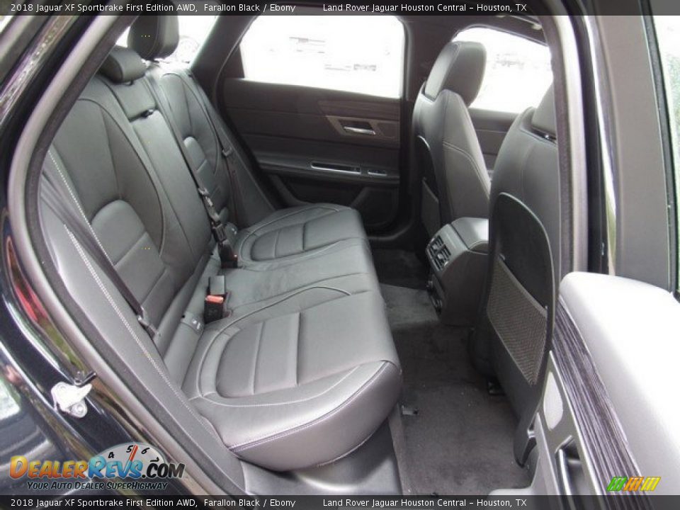 2018 Jaguar XF Sportbrake First Edition AWD Farallon Black / Ebony Photo #19