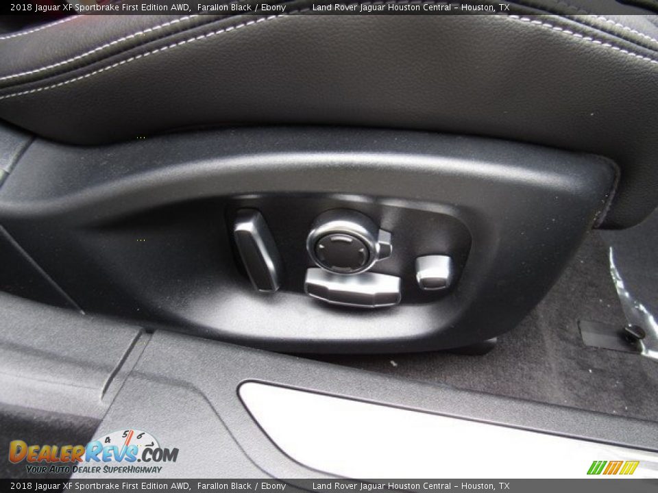 2018 Jaguar XF Sportbrake First Edition AWD Farallon Black / Ebony Photo #20