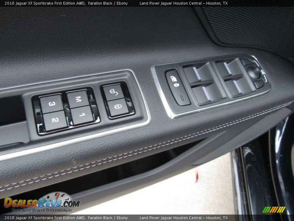 2018 Jaguar XF Sportbrake First Edition AWD Farallon Black / Ebony Photo #25