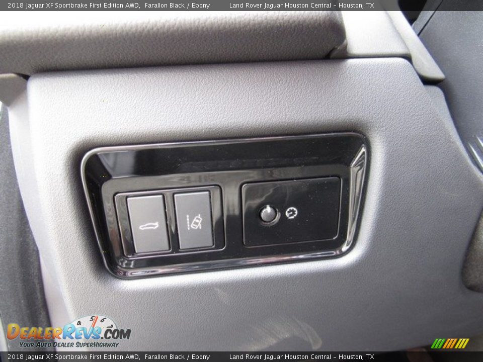 2018 Jaguar XF Sportbrake First Edition AWD Farallon Black / Ebony Photo #27