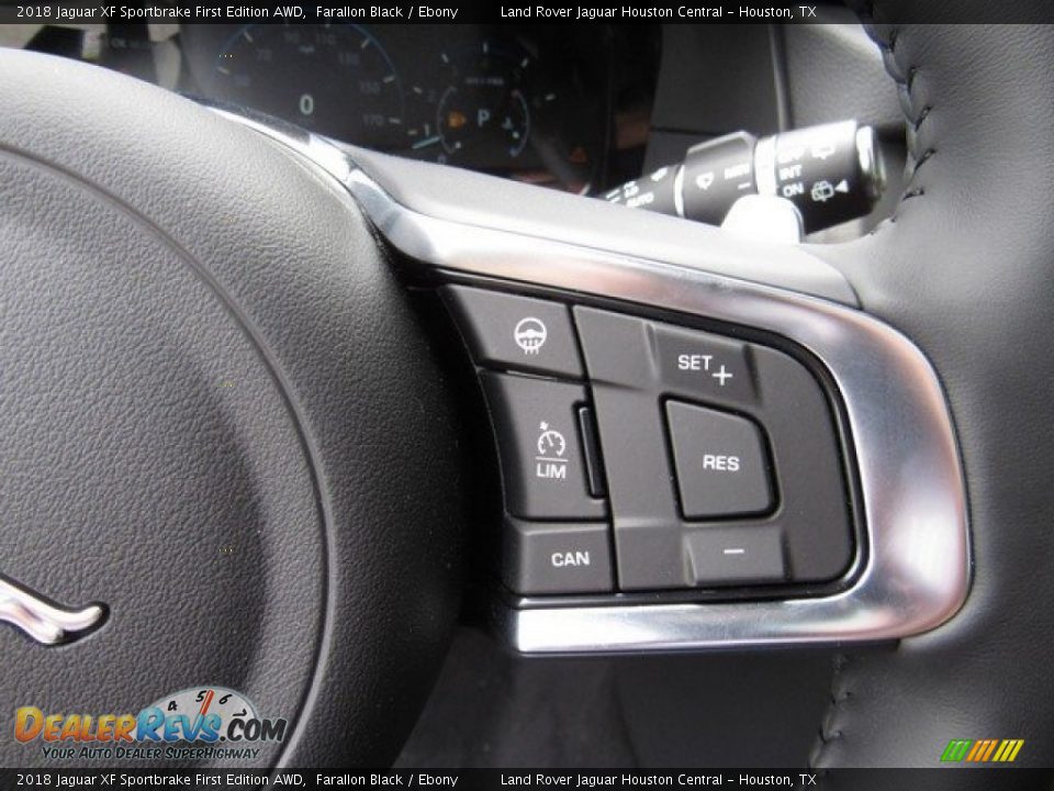 2018 Jaguar XF Sportbrake First Edition AWD Farallon Black / Ebony Photo #29