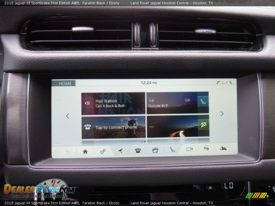 2018 Jaguar XF Sportbrake First Edition AWD Farallon Black / Ebony Photo #31