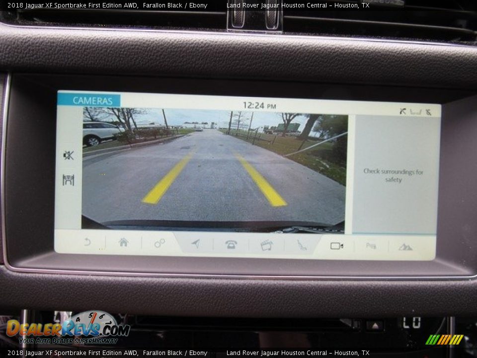 2018 Jaguar XF Sportbrake First Edition AWD Farallon Black / Ebony Photo #33