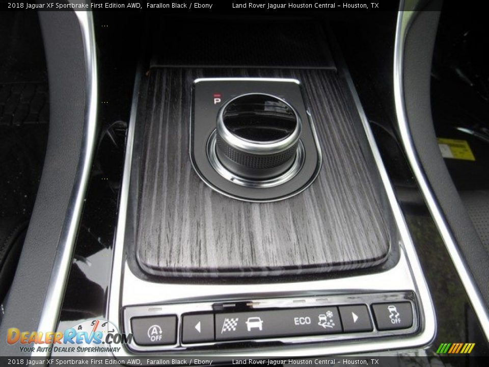 2018 Jaguar XF Sportbrake First Edition AWD Farallon Black / Ebony Photo #35