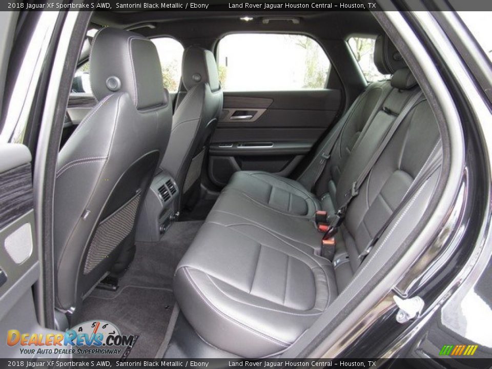 Rear Seat of 2018 Jaguar XF Sportbrake S AWD Photo #13