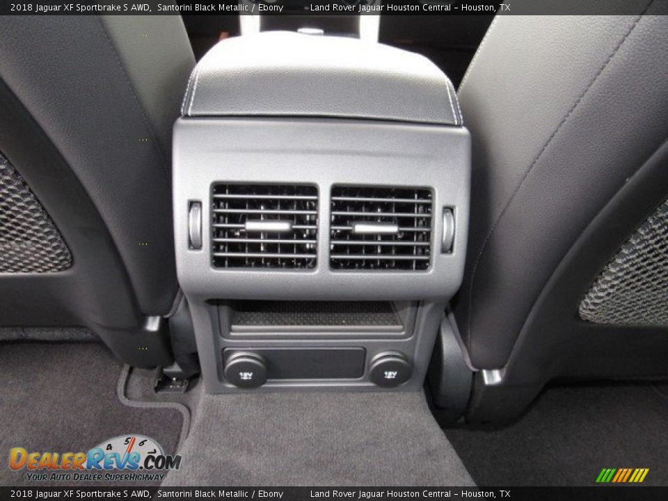 2018 Jaguar XF Sportbrake S AWD Santorini Black Metallic / Ebony Photo #16