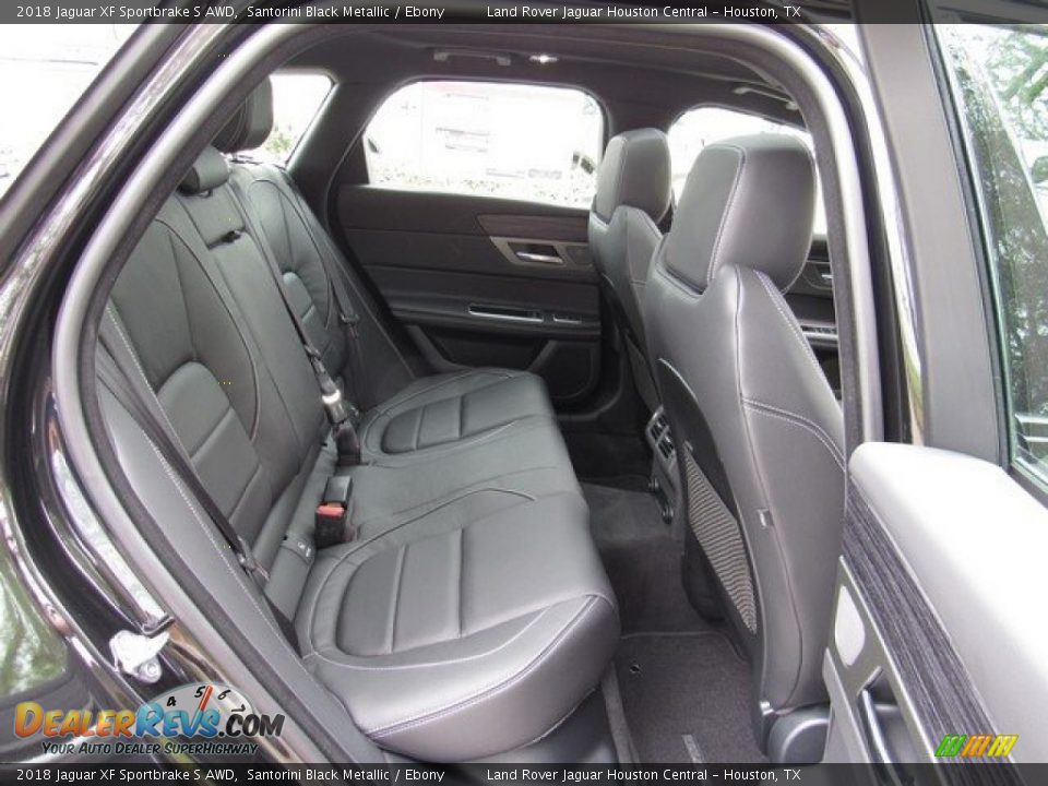 Rear Seat of 2018 Jaguar XF Sportbrake S AWD Photo #19