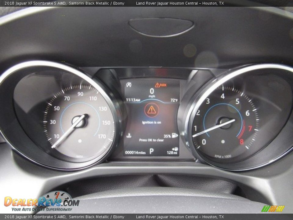 2018 Jaguar XF Sportbrake S AWD Gauges Photo #30
