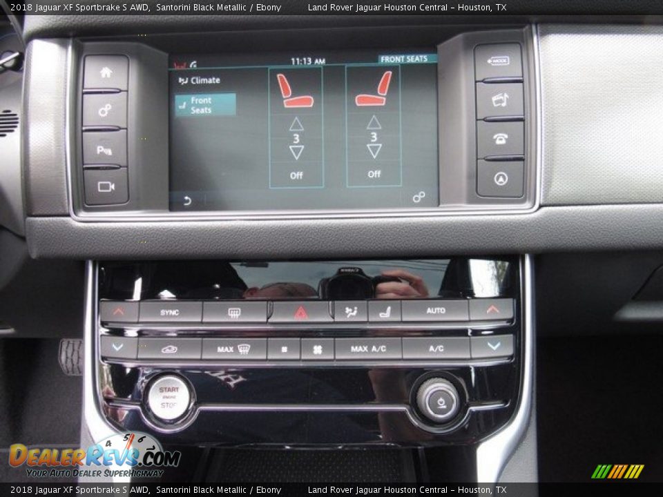 Controls of 2018 Jaguar XF Sportbrake S AWD Photo #36