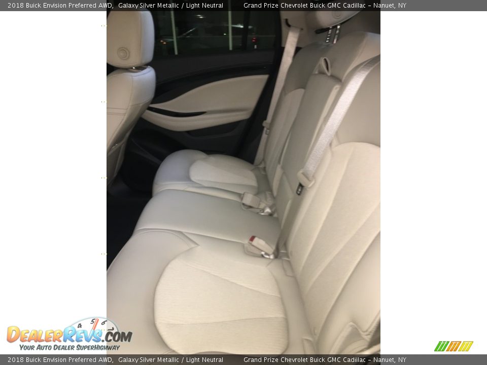2018 Buick Envision Preferred AWD Galaxy Silver Metallic / Light Neutral Photo #13