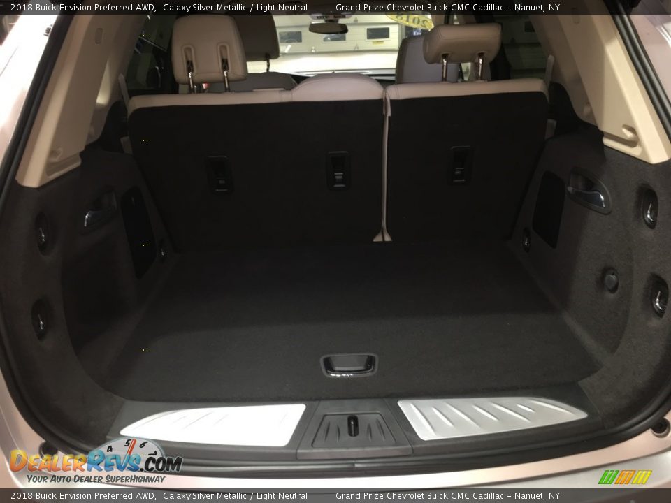 2018 Buick Envision Preferred AWD Galaxy Silver Metallic / Light Neutral Photo #14