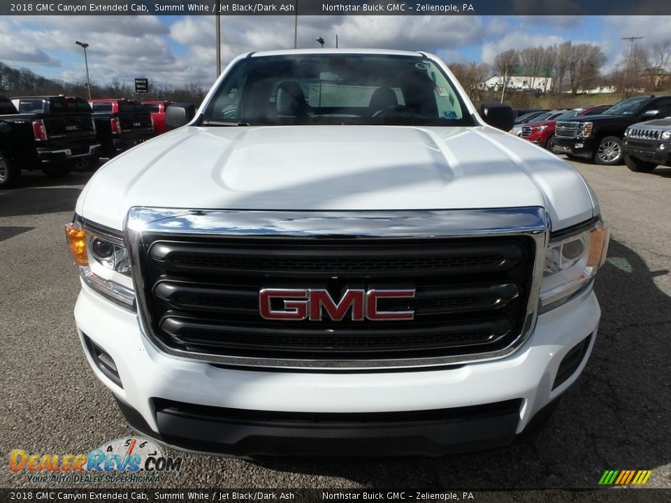 2018 GMC Canyon Extended Cab Summit White / Jet Black/Dark Ash Photo #2