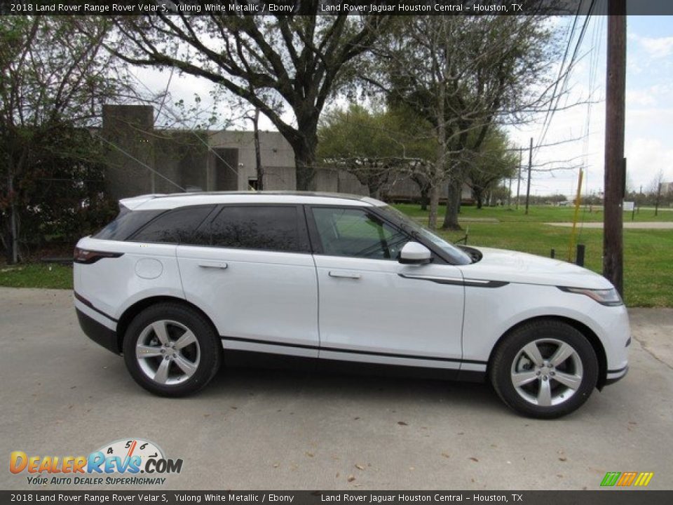 2018 Land Rover Range Rover Velar S Yulong White Metallic / Ebony Photo #6