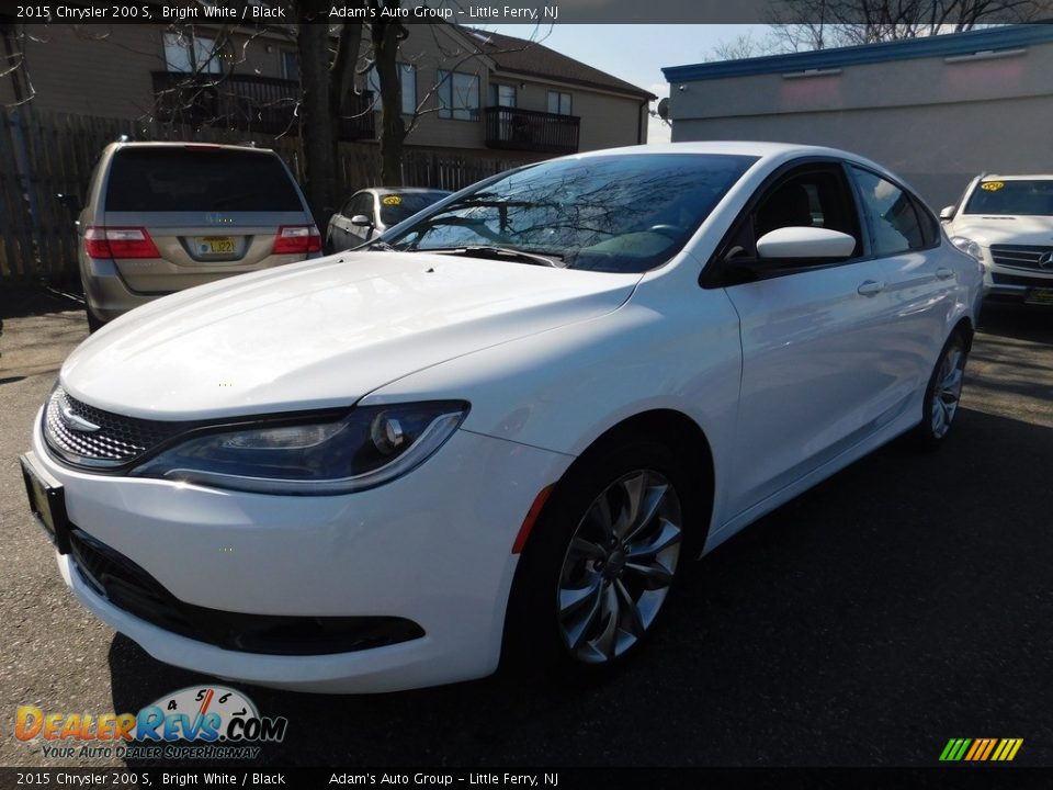 2015 Chrysler 200 S Bright White / Black Photo #1