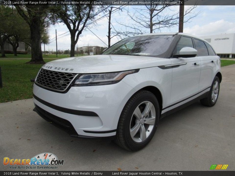 2018 Land Rover Range Rover Velar S Yulong White Metallic / Ebony Photo #10