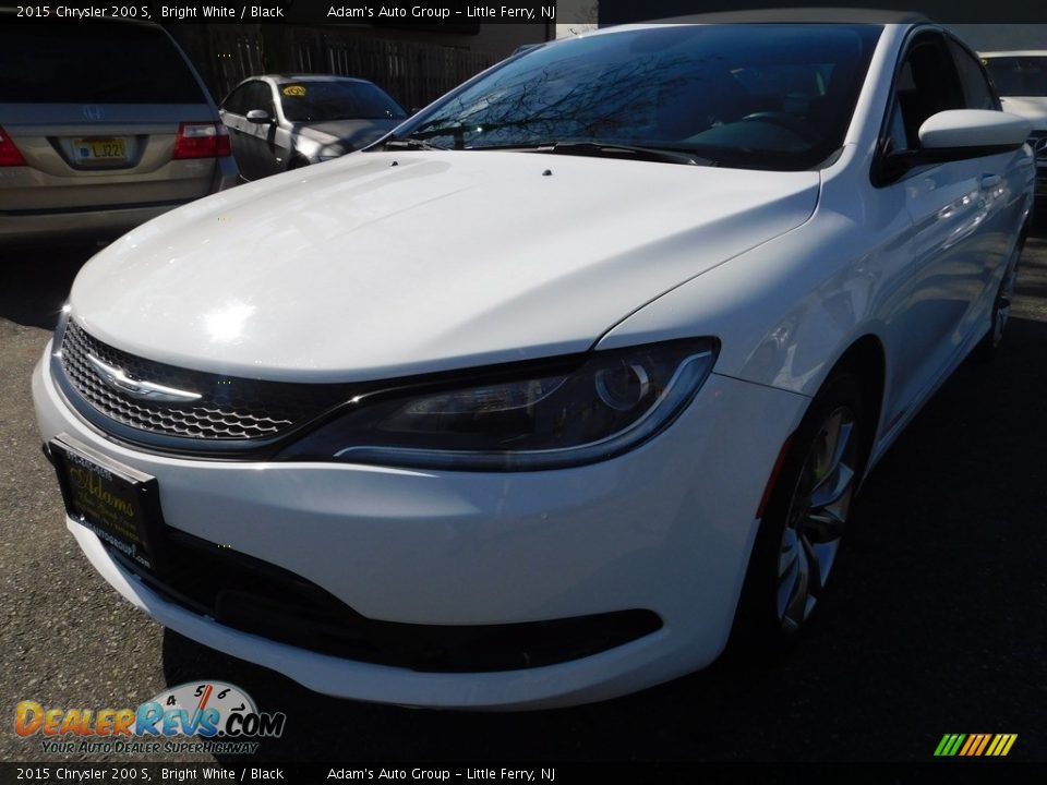 2015 Chrysler 200 S Bright White / Black Photo #2